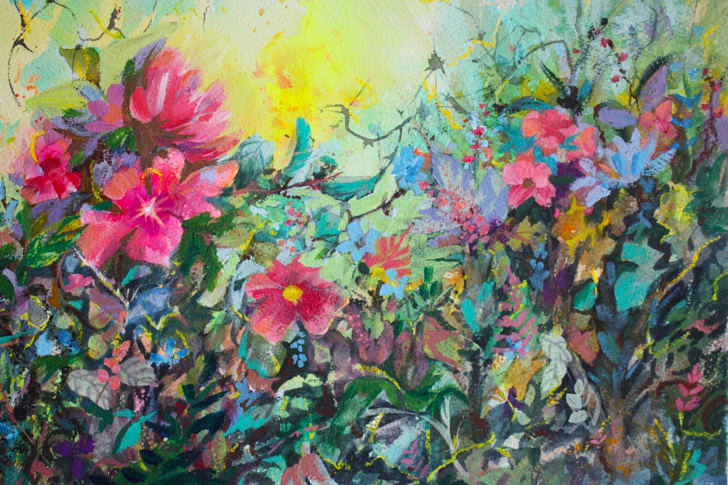 Floral landscape IV Vida Göhlmann