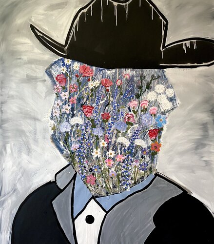 Cowboy by Fabian Braun, Painting for Sale on Singulart