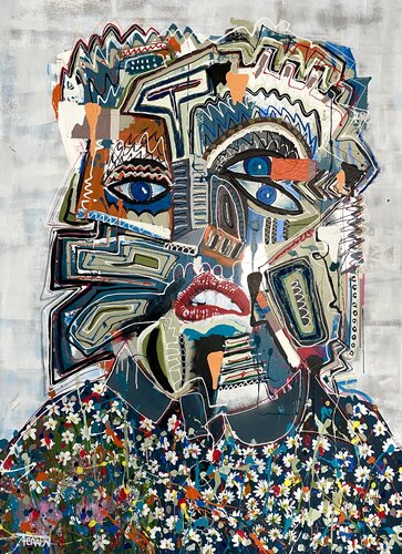 Full of Anticipation by Fabian Braun, Painting for Sale on Singulart
