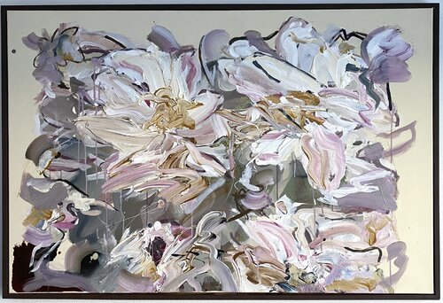 Flowers by Fabian Braun, Painting for Sale on Singulart