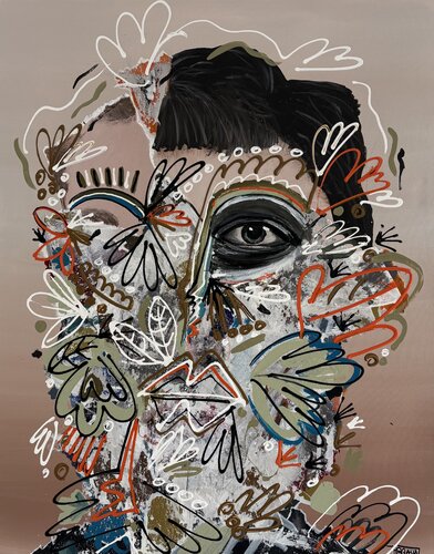 Portrait by Fabian Braun, Painting for Sale on Singulart
