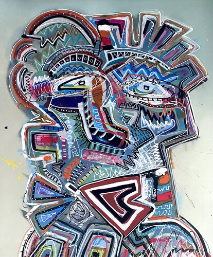 Expection van Fabian Braun, Schilderij te koop op Singulart