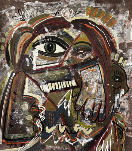 Fragments of Mind by Fabian Braun, 회화 for Sale on Singulart