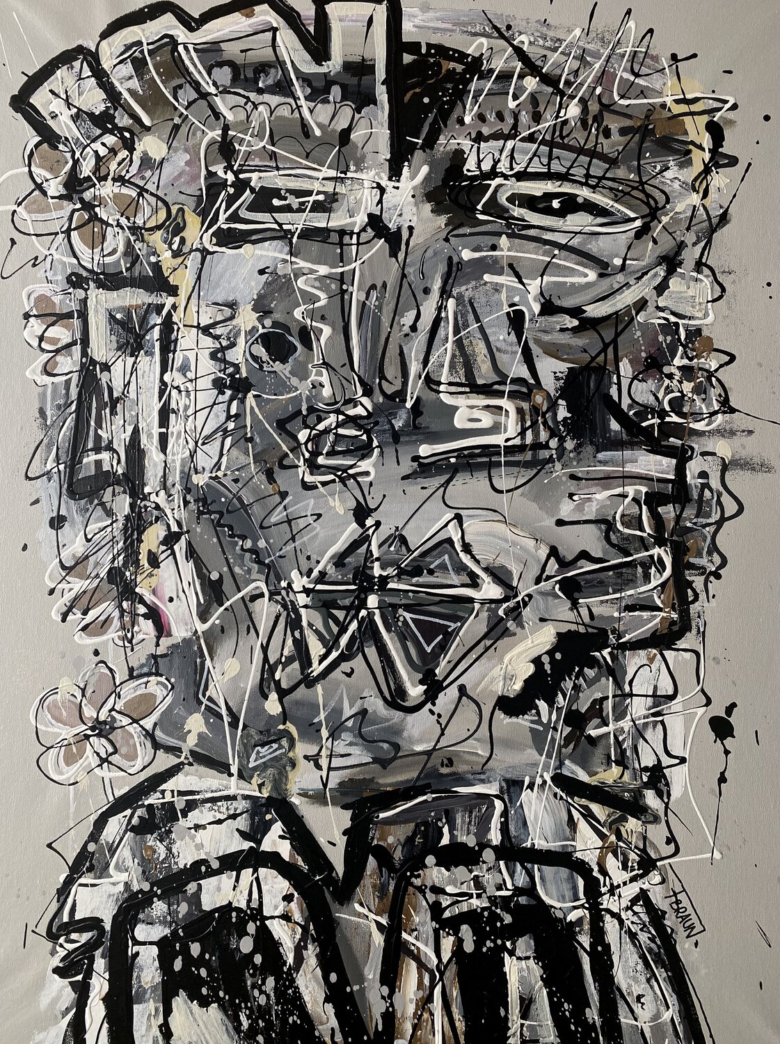 Face in grey Fabian Braun