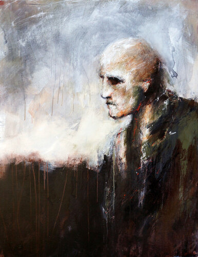 Emotion sourde des anonymes #02 van Greyg, Schilderij te koop op Singulart