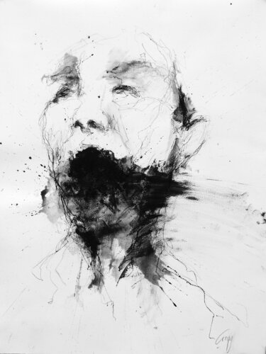 Gueule Cassée #01 van Greyg, Tekening te koop op Singulart