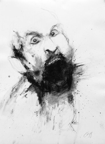 Gueule Cassé #04 van Greyg, Tekening te koop op Singulart