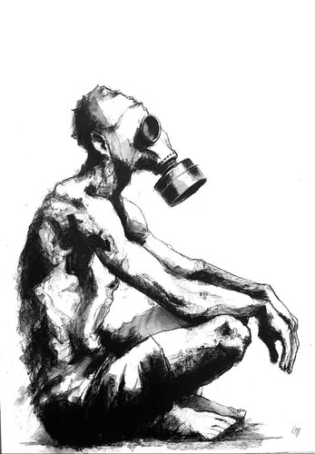 Respire S04-05 van Greyg, Tekening te koop op Singulart