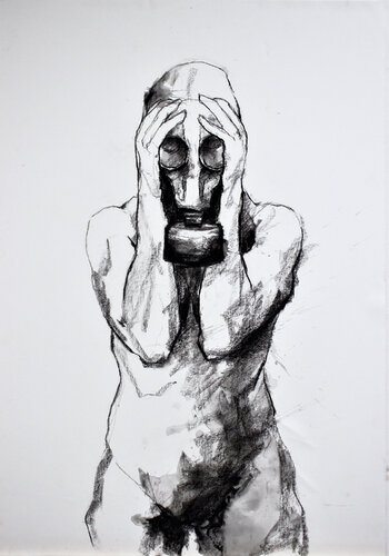 Respire S03-01 van Greyg, Tekening te koop op Singulart
