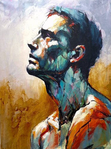 Sérénité émergente van Greyg, Schilderij te koop op Singulart