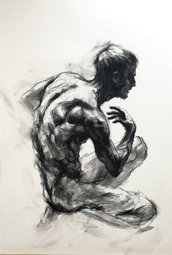 Champs, Contre champs (dessin 01) van Greyg, Tekening te koop op Singulart