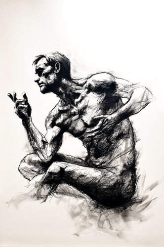 Champs, Contre champs (dessin 02) van Greyg, Tekening te koop op Singulart