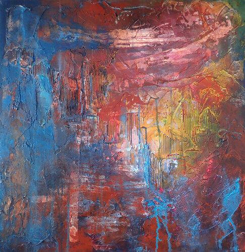 A Few Moons Back de Kimberli Werner, Pintura a la venta en Singulart