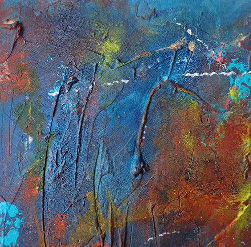 Into the Blue de Kimberli Werner, Pintura a la venta en Singulart