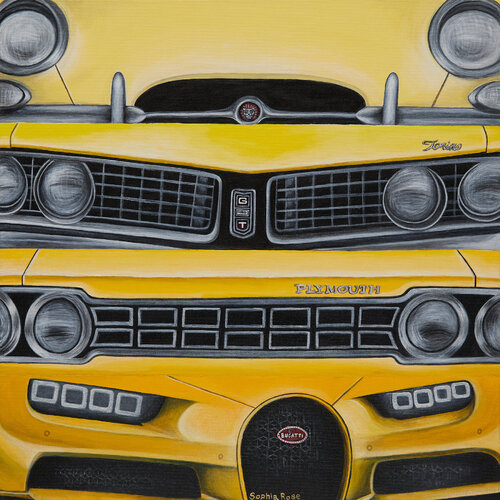 Mellow Yellow di Sophia Rose, Pittura in vendita su Singulart