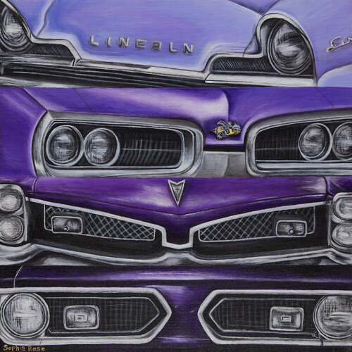 Ultraviolet di Sophia Rose, Pittura in vendita su Singulart