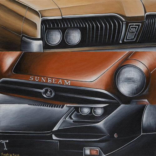 The Cat's Meow di Sophia Rose, Pittura in vendita su Singulart