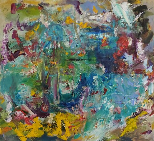 2024/09/20 (alles ist möglich) van Maritta Weber, Schilderij te koop op Singulart
