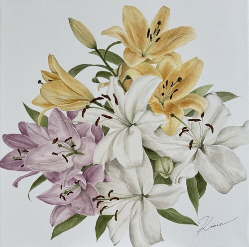 Time of Elegance van Kimie Hanamura, Werk op papier te koop op Singulart