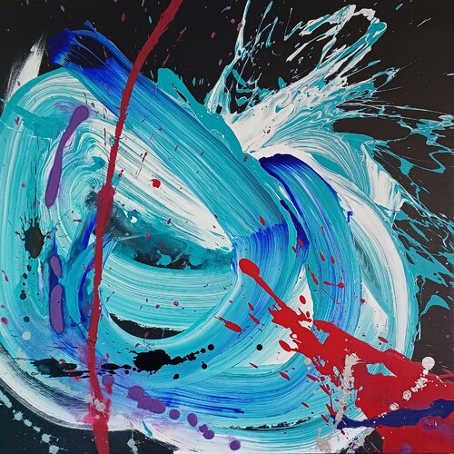 Splash di Eliana Sá, Pittura in vendita su Singulart