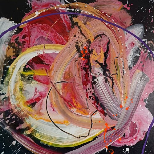 Beauty rose di Eliana Sá, Pittura in vendita su Singulart
