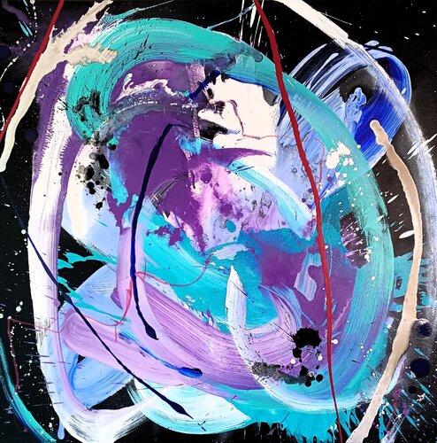 Between the layers von Eliana Sá, Malerei kaufen auf Singulart