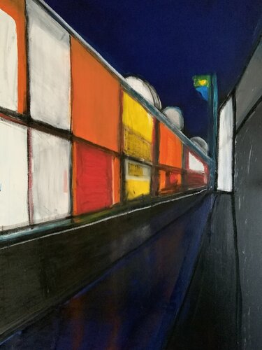 Étude de rue. van Yan Santelli, Schilderij te koop op Singulart