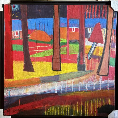 Jardin des merveilles by Yan Santelli, Painting for Sale on Singulart