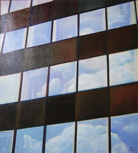 Fassade von Elmar J Kuhnert, Malerei kaufen auf Singulart