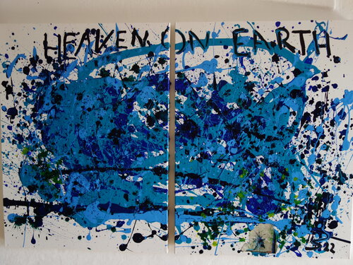heaven on earth by daniela steininger, 회화 for Sale on Singulart
