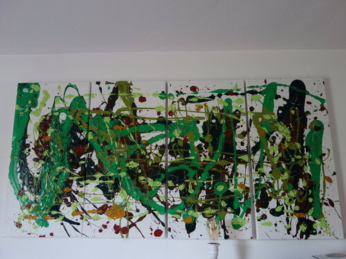 Der Flug der Bienen by daniela steininger, 회화 for Sale on Singulart