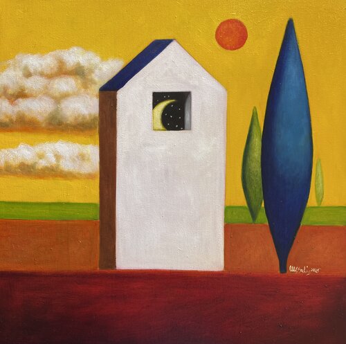 Giorno e notte di Maria Carmen Salis, Pittura in vendita su Singulart