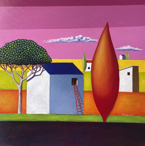 Calma serena di Maria Carmen Salis, Pittura in vendita su Singulart