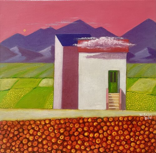 Landscape n.6 von Maria Carmen Salis, Malerei kaufen auf Singulart