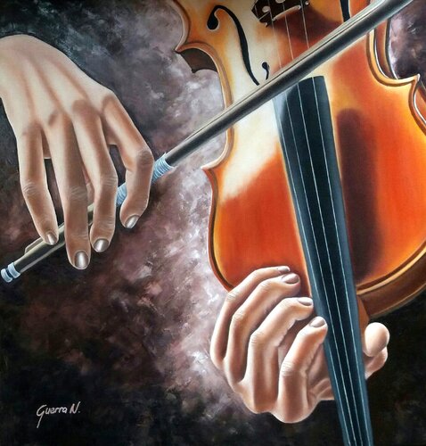 Sonata von Ligia Patricia Guerra Niño, Malerei kaufen auf Singulart