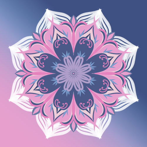 Radiant Opulence by Panstels von Annisa Pane, Druck kaufen auf Singulart