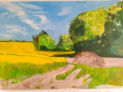 Landschaft de Andreas Reis, Pintura a la venta en Singulart