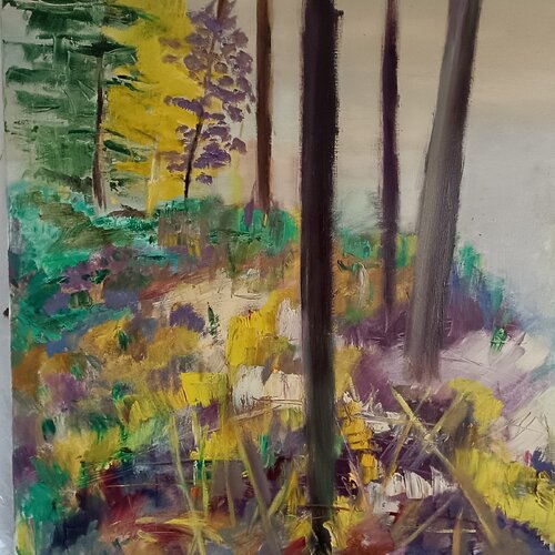 Frühling de Andreas Reis, Pintura a la venta en Singulart