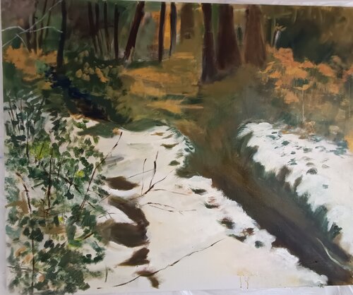 Winter de Andreas Reis, Pintura a la venta en Singulart