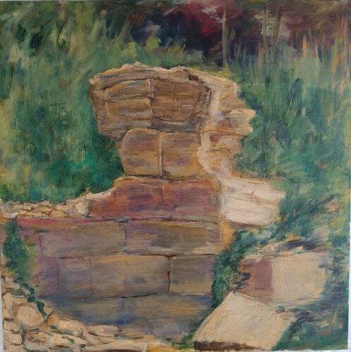 Mauerrest de Andreas Reis, Pintura a la venta en Singulart