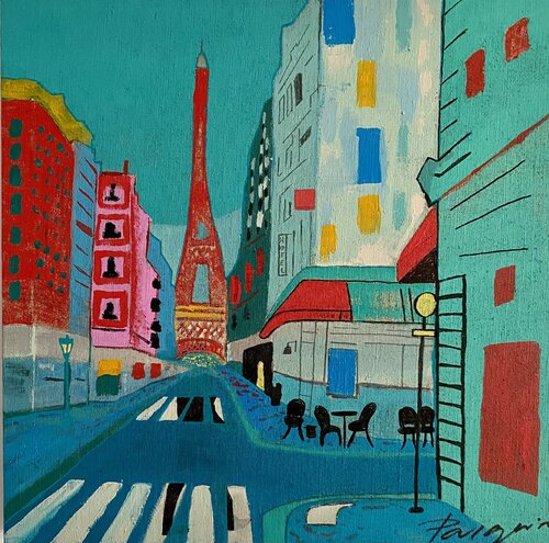 París II di Pedro Pasquin, Pittura in vendita su Singulart