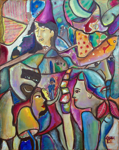 The Dancing Girl di Andrew Osta, Pittura in vendita su Singulart