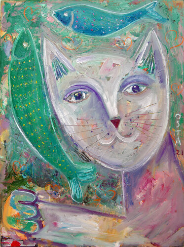 Abundance and Blessings di Andrew Osta, Pittura in vendita su Singulart