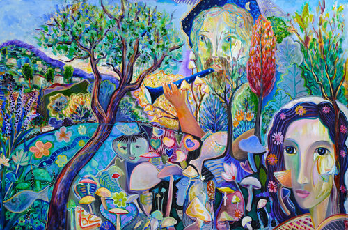 Mushroom Season by Andrew Osta, Painting for Sale on Singulart