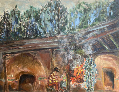 The Temazcal von Andrew Osta, Malerei kaufen auf Singulart