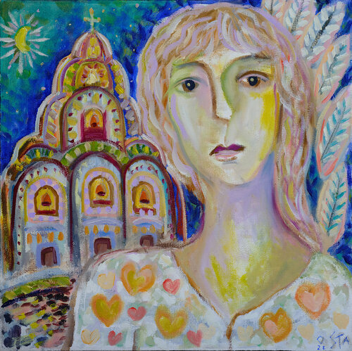 Guardian Angel by Andrew Osta, 회화 for Sale on Singulart