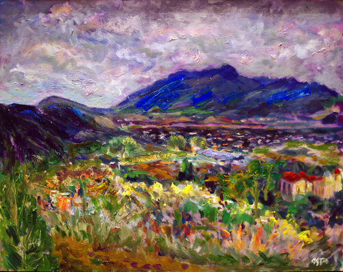 Oaxacan Countryside di Andrew Osta, Pittura in vendita su Singulart