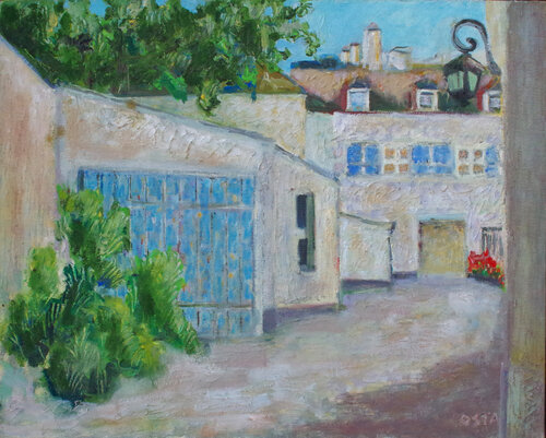Paris Alley by Andrew Osta, Painting for Sale on Singulart