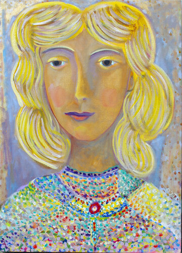 Royal Portrait by Andrew Osta, Painting for Sale on Singulart