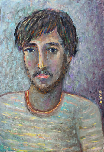 Self Portrait 2023 by Andrew Osta, Painting for Sale on Singulart
